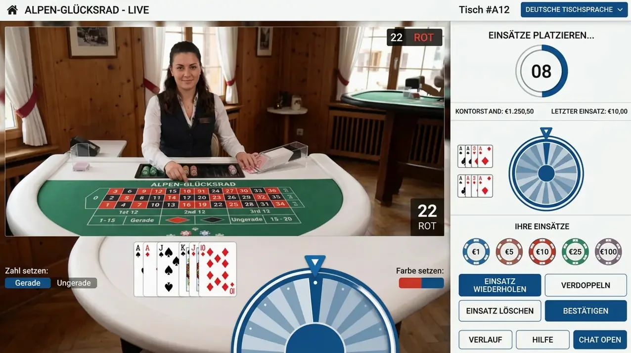 Beliebt bei Immerion: Live Casino